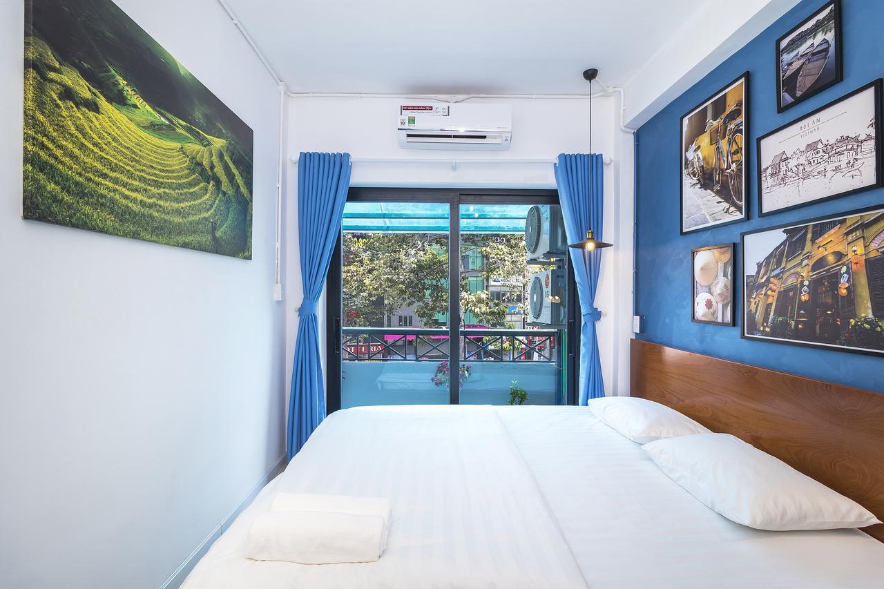 Scandinavian Apartment With Balcony In Bui Vien Хошимін Екстер'єр фото